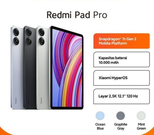 Redmi Pad Pro 12” 256gb8gb Ram  752178