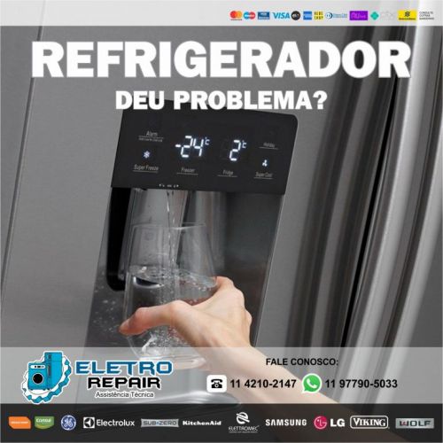 Refrigerador Brastemp manutenção em São Paulo 705334