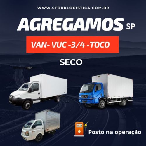 Agregamos Veiculos Secos Com Logalizador Instalados  e Refrigerados 741900