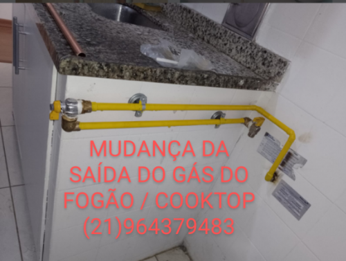 Remanejamento do Ponto do Gás Botafogo Rj ☎️96437-9483 mudança da saída do Gás Do Fogão  728443
