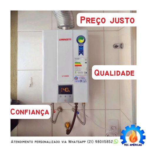 Reparo de Aquecedor a Gás em Madureira Rj 21 98011-5852 Tec Américas Aquecedores 783333