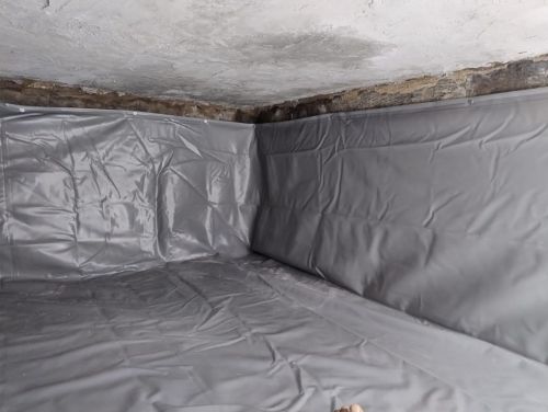 revestimento vinil atoxico em caixas dagua com vazamento 773276