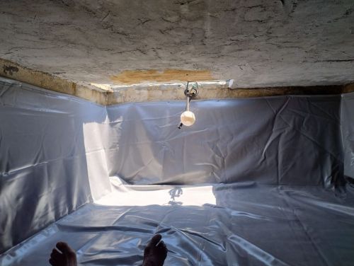 revestimento vinil atoxico em caixas dagua com vazamento 773277