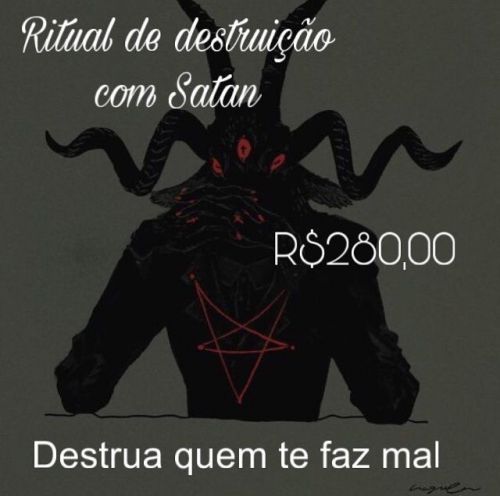 Ritual de Destruição com Satã 727326