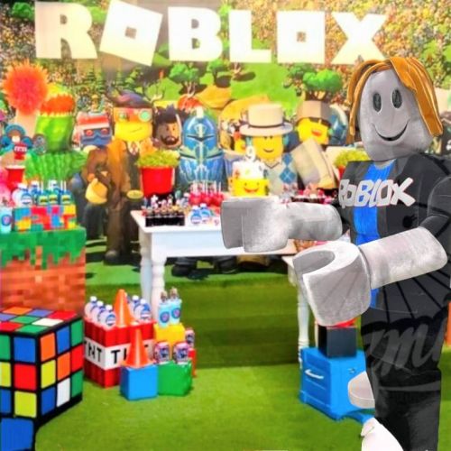 Roblox cover turma personagens vivos festa infantil 641347