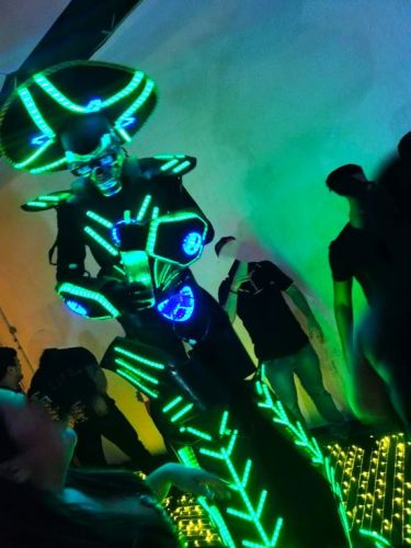 Robo Tequileiro casamento evento robos de led show 694430