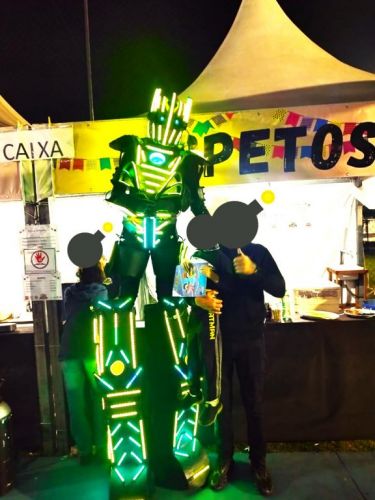 Robos Led animação casamentos festas eventos robô 694400