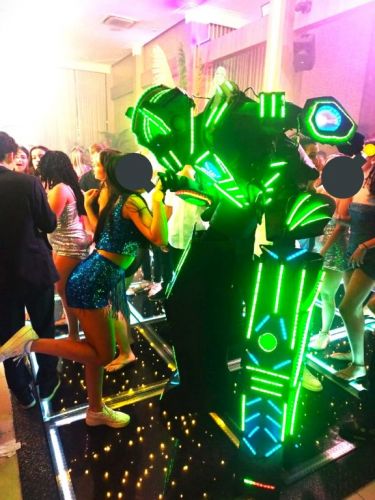 Robos Led animação casamentos festas eventos robô 694401