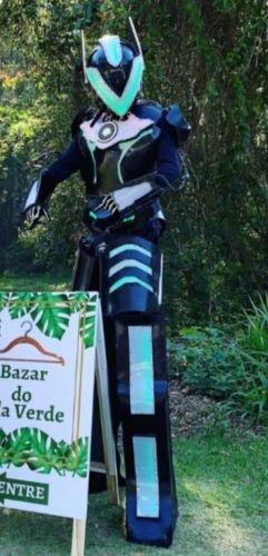 robozao de led - tambores de led - personagens vivos 759011