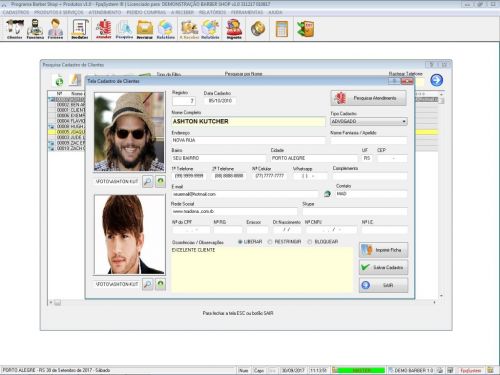 Programa para Barbearia e Atendimento Barbershop  v1.0 - Fpqsystem  408906