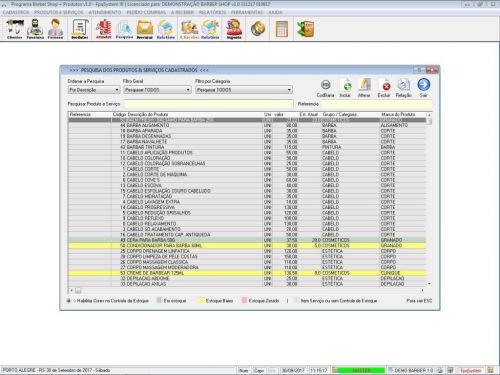 Programa para Barbearia e Atendimento Barbershop  v1.0 - Fpqsystem  408908