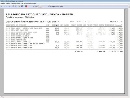Programa para Barbearia e Atendimento Barbershop  v1.0 - Fpqsystem  408911