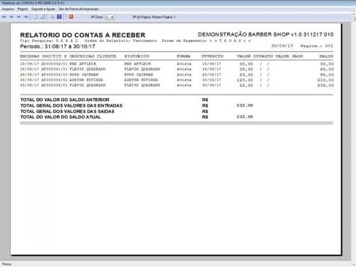 Programa para Barbearia e Atendimento Barbershop  v1.0 - Fpqsystem  408917