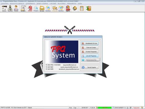 programa para Barbearia e Atendimento Barbershop  v1.0 - Fpqsystem  408918