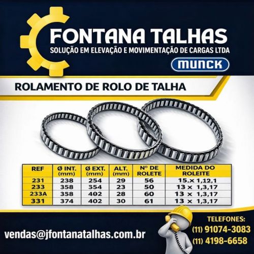  Rolamento de rolo  780052