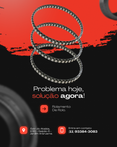 Rolamento de rolo metálico 771736