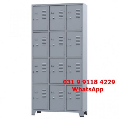 Roupeiro de Aço 12 Portas Escaninho para Funcionários Vestiário Novo Frete Gratis para Bh Minas Gerais 762596