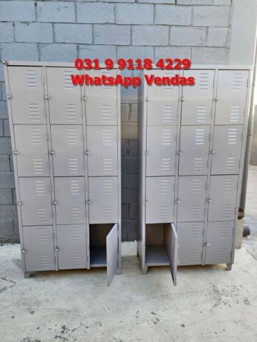 Roupeiro Escaninho para Funcionários 12 Portas Novo Frete Gratis para Bh Mg 755520