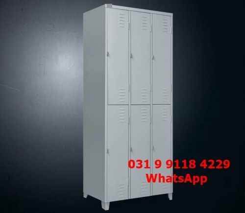Roupeiro Escaninho para Vestiário Condomínio  6 Portas Grandes Frete Grátis para Bh Mg - Novo 755929