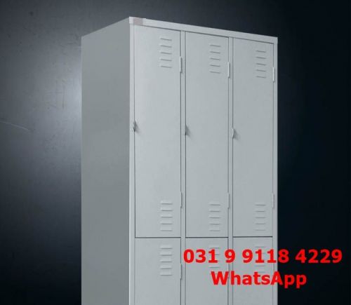 Roupeiro Escaninho para Vestiário Condomínio  6 Portas Grandes Frete Grátis para Bh Mg - Novo 755930