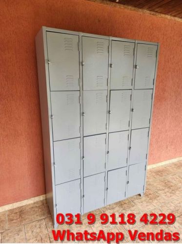 Roupeiro para Vestiário 16 Portas - Novo - Frete Grátis para Bh Minas Gerais 755932