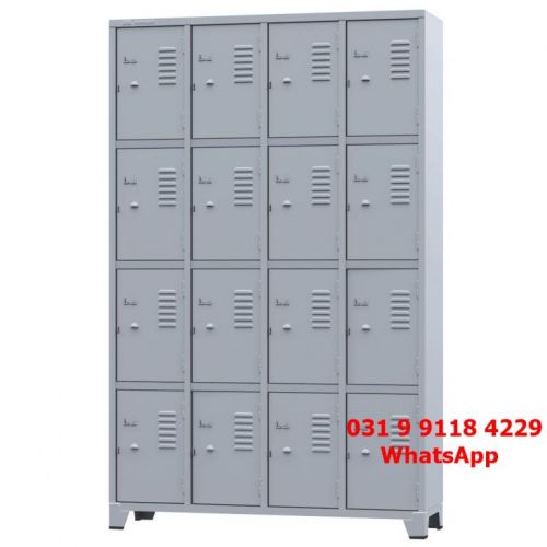 Roupeiro para Vestiário Empresa 16 Portas - Novo - Frete Grátis para Belo Horizonte Mg 756344