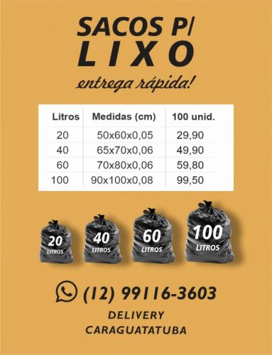Distribuidora Sacos para Lixo Caraguatatuba 776771