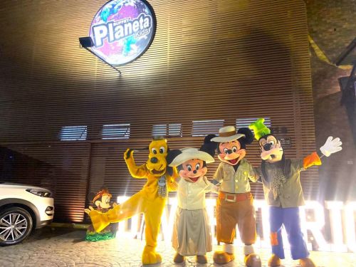 Safari Mickey personagem vivo cosplay Festa infantil 787210