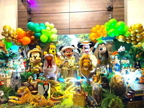 Safari Mickey personagem vivo cosplay Festa infantil 787211