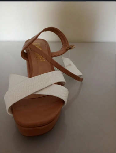 Sandália Meia Pata Glam Shoes Branco 746787