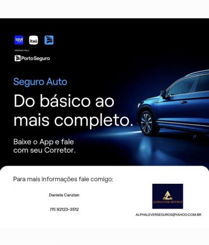 Seguro de Carro com as melhores seguradoras do mercado com excelente custos.  Atendimento personalizado  771508