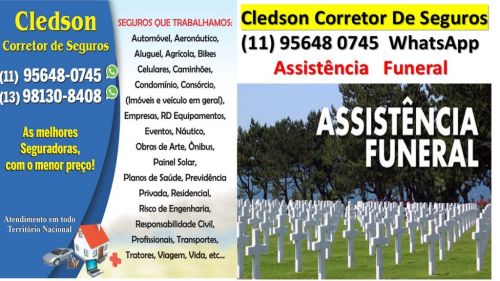 Seguro De Vida  Seguro Funeral .acidentes Pessoais  754875
