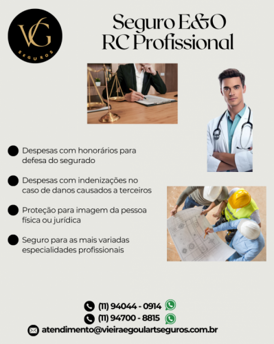 Seguro Responsabilidade Civil Profissional - Eo  758609