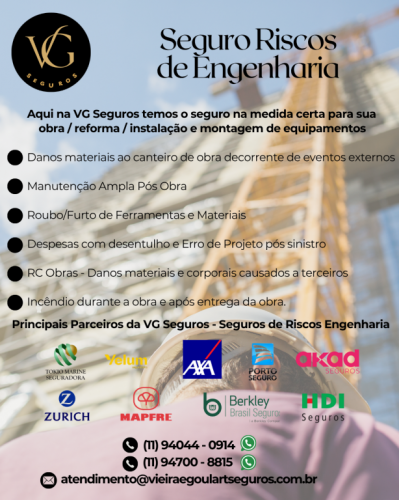 Seguros de Riscos de Engenharia - Obras Civis  758342