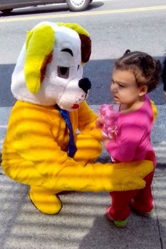 locutor e personagem ação promocional  Pet shops   e lojas 755017