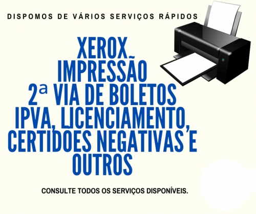 Serviço Impressão Digital Color e Preto 777311