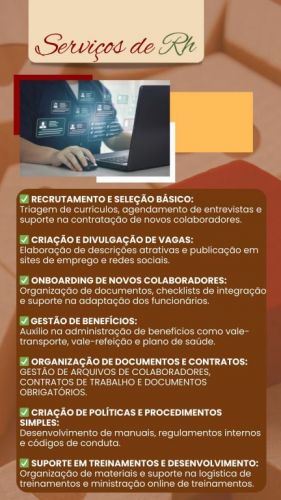 Serviços Administrativos e Financeiros para o seu negócio 757778