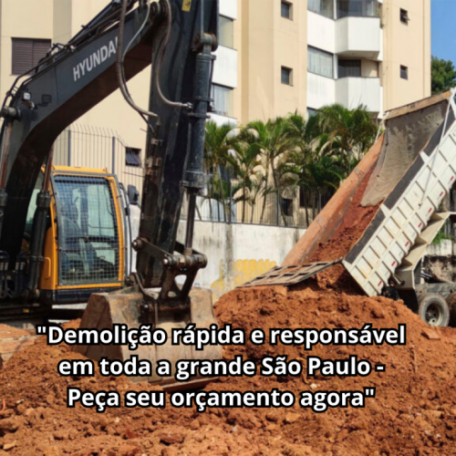 Serviços de demolição na Grande São Paulo 677335