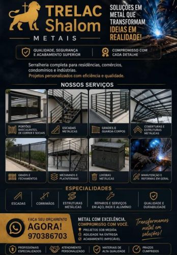 Serviços de Serralheria  784819
