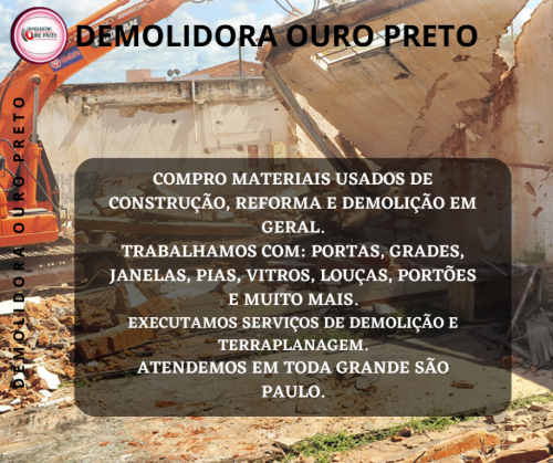 Serviços profissionais de demolição 659235