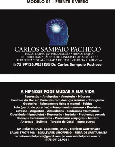Sexólogo Feira De Santana Carlos Sampaio Pacheco 75 991269051 whatsapp 541990
