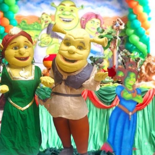 Shrek e Fiona cover personagens vivos festa infantil 603550