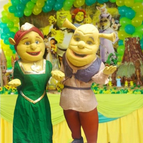 Shrek e Fiona cover personagens vivos festa infantil 603553