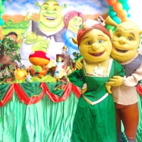 Shrek e Fiona cover personagens vivos festa infantil 603556