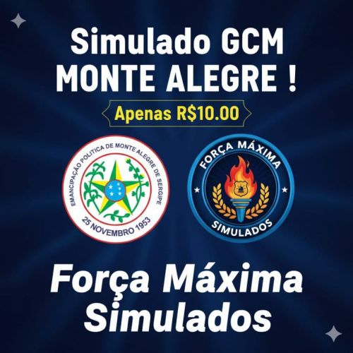 simulado Gcm Monte Alegre-se 766024 simulado Gcm Monte Alegre-se 766024