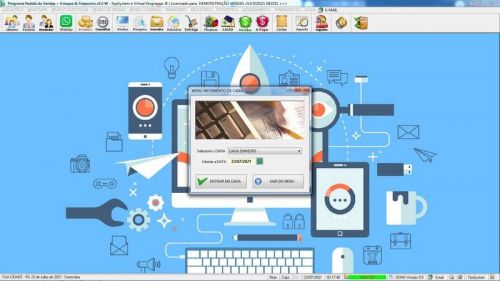 Sistema Controle de Estoque Pedido de Vendas e Financeiro v5.0 Plus  Whatsapp - Fpqsystem 659650