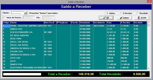 Sistema Martins Contas a Receber e Pagar 760293