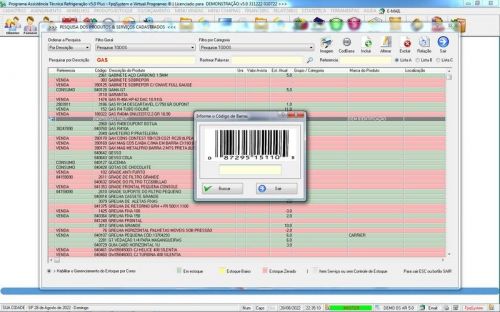 Sistema ordem de serviço de refrigeração com Vendas Financeiro e Mensagem v5.0 - Fpqsystem 660022