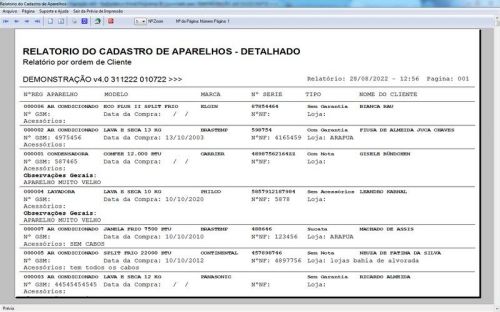 Sistema ordem de serviço de refrigeração com Vendas v4.0 - Fpqsystem 659886