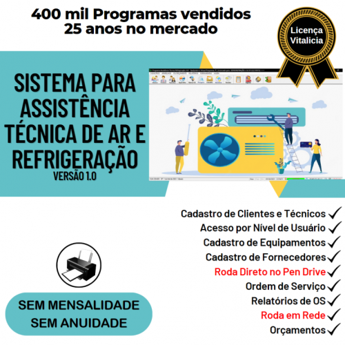 Sistema ordem de serviço de refrigeração v1.0 - Fpqsystem 659812